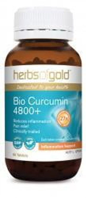 Bio Curcumin 4800+ -Herbs of Gold 30 tablets