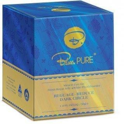 Blue PURE Miracle Eye Gel - Fresh Royal Jelly & White Pearl Powder - Australian Made