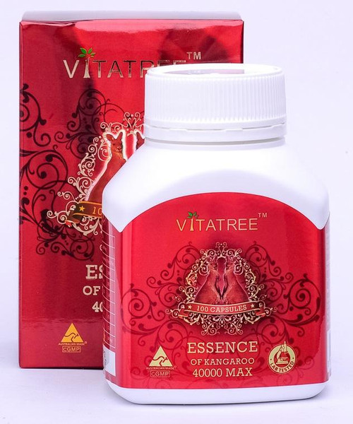 Vitatree Essence of Kangaroo 40000 MAX / 100 Capsules