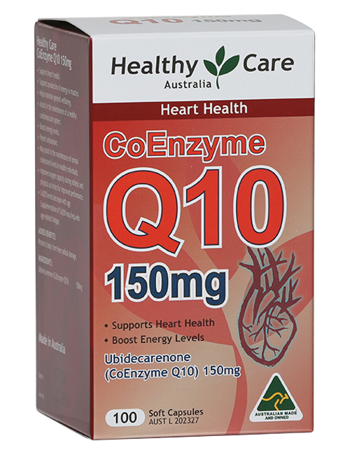 Healthy Care-Co-Enzyme Q10 150mg 100 Capsules