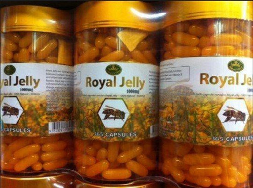 Nature's King Royal Jelly 1000 mg 365 Soft Capsules