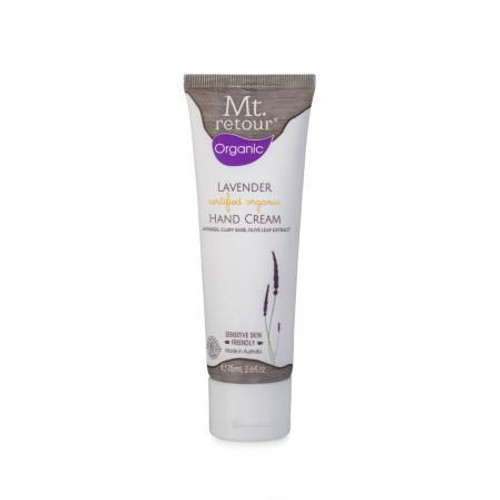 Mt.Retour Certified Organic Lavender Hand Cream  75ml