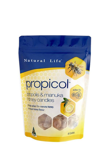 Natural Life- Propolis & Manuka Honey Candy 100g