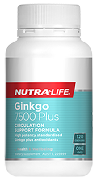 Nutra Life Ginkgo 7500 Plus