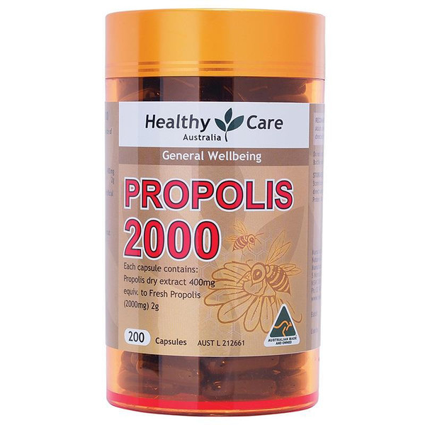 Healthy Care Propolis 2000mg 200 Capsules