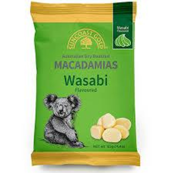 SUNCOAST GOLD MACADAMIA NUTS - Wasabi-300g