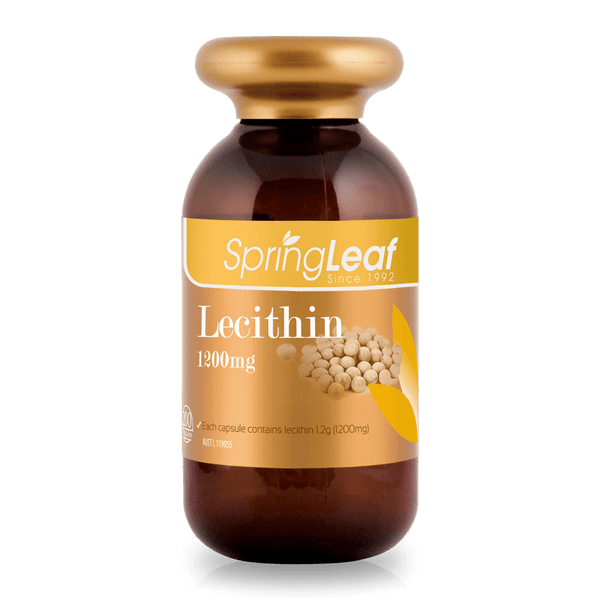 Springleaf-Lecithin 1200mg 200 Capsules