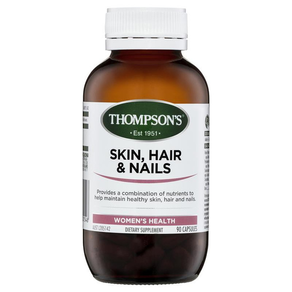 Thompson Skin Hair Nails 90 Capsules