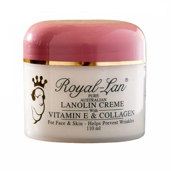 Royal Lan-Lanolin Creme with Vitamin E & Collagen 100g