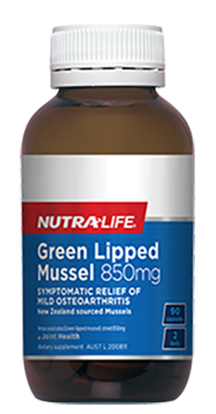 Nutra Life Green Lipped Mussel 850mg