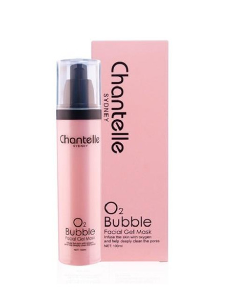 Chantelle Sydney-Pink Advanced O2 Bubble Facial Gel Mask 100ml