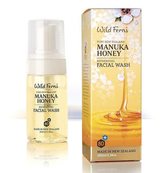 Wild Ferns Manuka Honey Foaming Facial Wash 100mL