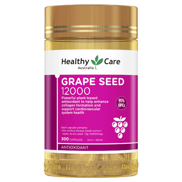 Healthy Care Grape Seed Extract 12000mg 300 Capsules