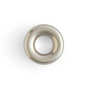 Top of a nickel grommet