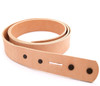 Natural Cowhide Leather Belt Blank 3/4"