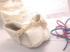 Baby Shoe White Moccasin Kit 