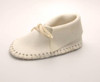 Baby Shoe White Moccasin Kit Front