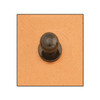  Button Stud 7mm Screwback Black 