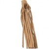 Suede Fringe Beige