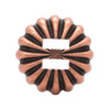 Parachute Slotted Concho Copper 1" 