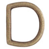 Die Cast D-Ring Antique Brass