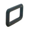 Die cast black loop ring side.