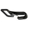 Snap Hook Stainless Steel Anodized Black 1" Underneath 