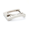 Heel Bar Belt Buckle Nickel Plated 1-1/4" Down