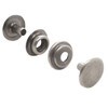 Line 24 Antique Nickel Plated Snap 10 Pack 