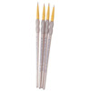 Tandy Leather Brush Set Taklon Detail 4 per pk.