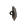 Button Hammered Pewter 7/8" Side