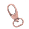 Swivel Snap Leash Clip Lobster Claw Antique Copper Plate 3/4" Front