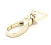 Swivel Snap Leash Clip Lobster Claw Brass Plate 5/8" Back