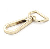 Swivel Snap Leash Clip Lobster Claw Brass Plate 3/4" Side