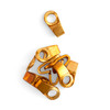 Boot hooks are made of brass.