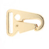 Economy Sling Snap Hook, Brass Front