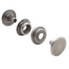 Line 24 Antique Nickel-Plated Snap 100 Pack 