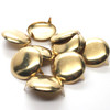 10 pack solid brass large spots