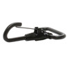 Looking at the back side of the leash clip.