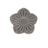 Front of a flower petal concho.