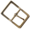 Back buckle in 1" finished in matte antique brass