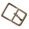 Back buckle in 1" finished in matte antique brass