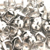 Saddle stainless steel spots in 3/8" diameter in bulk.