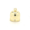 Brass plated 7/16" tassel cap.