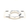 Crystal slide for bracelets back