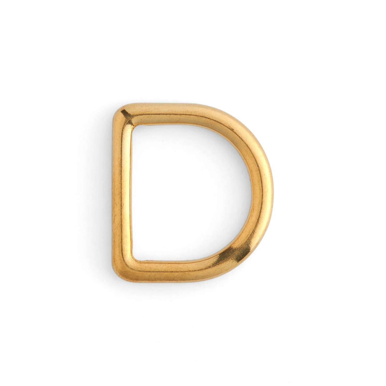 D-ring for 1" leather straps and belts.