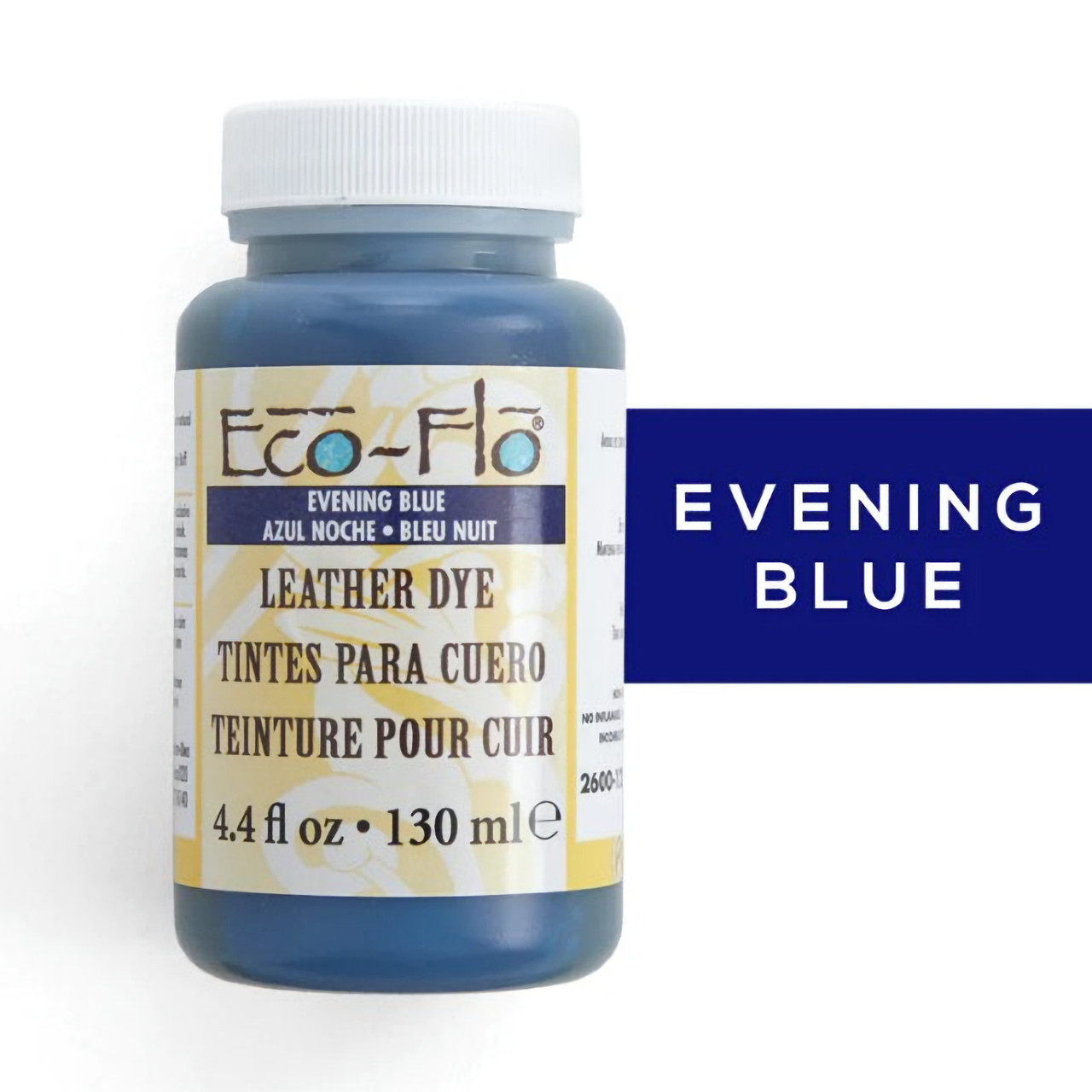 Evening Blue Eco-Flo Leather Dye 4.4 fl. oz. (132 ml) 2600-12