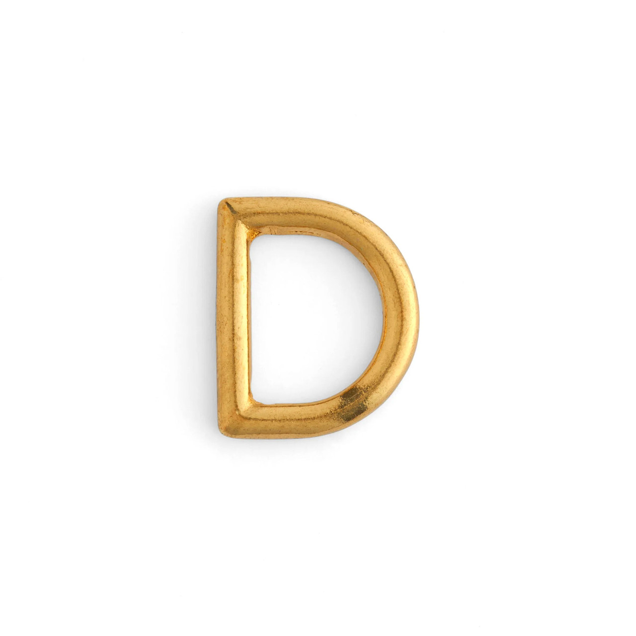 D-Ring 3/4" solid brass.