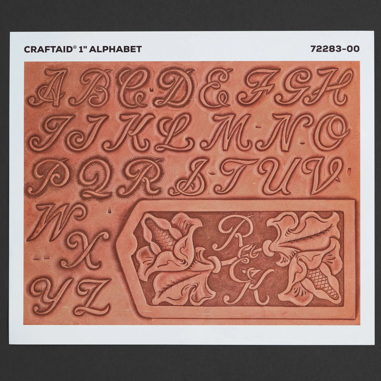 Alphabet template cover.