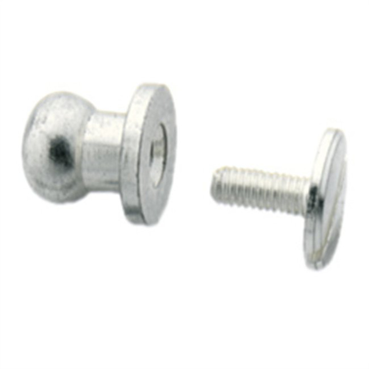 Button Stud 10mm Screwback